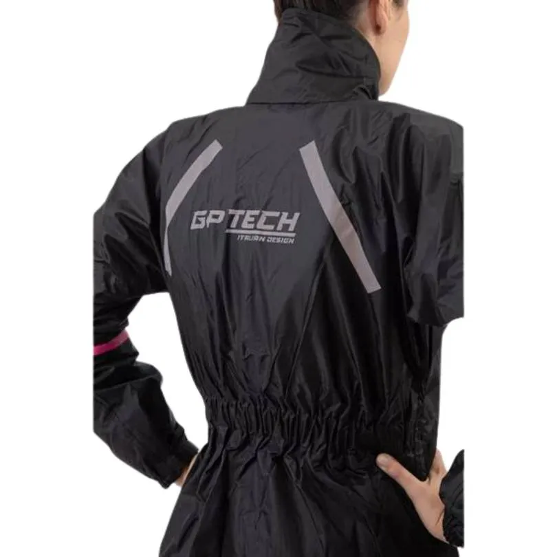 Capa Chuva Gp tech Essence Preta Rosa Feminina vendedor zeus moto center