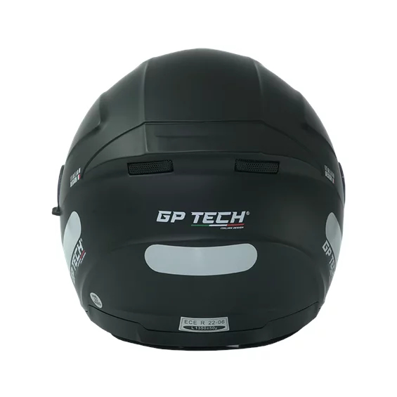 Capacete GP TECH Aberto OF669 traseira